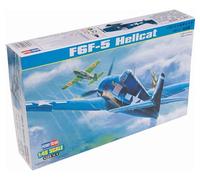 Hobbyboss Maquette Hellcat F6F-5 Échelle 1:48 (Gris)