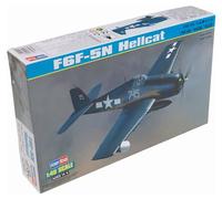 Hobbyboss Maquette Hellcat F6F-5N échelle 1:48 (Gris)