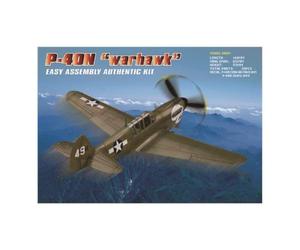 Hobbyboss Maquette moulée sous Pression P-40N Warhawk échelle 1:72.