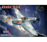 Hobbyboss Maquette Soviétique Yak-3 à l'échelle 1:72.