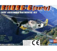 Hobbyboss Messerschmitt Me Bf109G-6 Bf 109 G Début JG3 JG50 1:72 Kit Early
