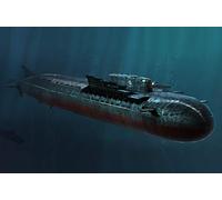 Hobbyboss sous-Marin Russe SSGN Oscar Iikursk de Missile de croisière avec Maquette (Gris)