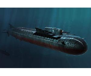 Hobbyboss sous-Marin Russe SSGN Oscar Iikursk de Missile de croisière avec Maquette (Gris)