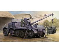 Hobbyboss Trumpeter 09576 Schwerer Zugkraftwagen 18T with 6T Billstein-Crane SD.Kfz.9/1 - Echelle 1/35 - Kit de modélisme en Plastique