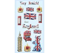 Hobbyfun Stickers autocollants Motif Angleterre