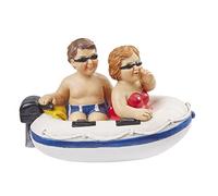 Hobbyfun Urlauber dans le bateau gonflable env. 11,5 x 7,5 cm