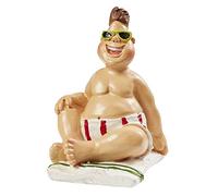 Hobbyfun Vacances de bain, environ 6 cm, dessin animé, figurine, bleu, marron, vert
