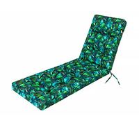 HOBBYGARDEN Coussin Chaise Longue Pliante Bain de Soleil Chaise Longue Jardin - Salon de Jardin Exterieur - Coussin Exterieur Impermeable