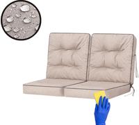 HOBBYGARDEN Coussin de balançoire Venus Coussin de banc Garden Coussins de balançoire Coussins de balançoire Hollywood Balançoire Banc Beige 100 cm