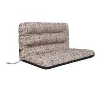 Hobbygarden Coussin de banc Coussin de sol pour banc de jardin Coussin à bascule Coussin pour l'extérieur / l'intérieur - Ania - 120 cm - Beige