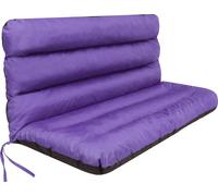 Hobbygarden Coussin de banc Coussin de sol pour banc de jardin Coussin à bascule Coussin pour l'extérieur / l'intérieur - Ania - 180 cm - LILA