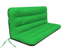 Hobbygarden Coussin de banc Coussin de sol pour banc de jardin Coussin à bascule Coussin pour l'extérieur / l'intérieur - Ania - 150 cm - VERT OXFORD