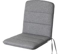 HOBBYGARDEN outdoor/indoor, Coussin d'assise, Coussin pour meubles de jardin, pour chaises ou chaises longues, Coussin, Canapé, 102 x 50 x 6 cm, Graphite