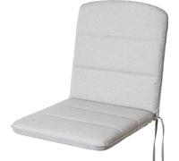 HOBBYGARDEN outdoor/indoor, Coussin d'assise, Coussin pour meubles de jardin, pour chaises ou chaises longues, Coussin, Canapé, 102 x 50 x 6 cm, Gris