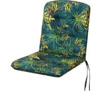 HOBBYGARDEN outdoor/indoor, Coussin de siège, Coussin pour meubles de jardin, pour chaise ou chaise longue, coussin, canapé, 102 x 50 x 6 cm, Herbe verte