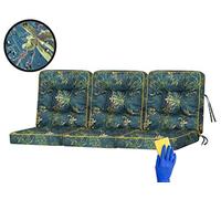 Vénus Coussins pour Palette, extérieur, balancelle, Banc de Jardin, avec Dossier. Imperméables et de qualité supérieure - Largeur d’Assise : 150 cm