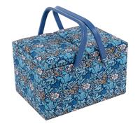 Hobbygift Couture Boîte (L) Double Couvercle : Bloc de Bois Floral - Rangement -