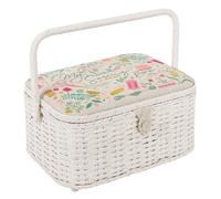 Hobbygift Couture Boîte (L): Ovale : Osier Panier : Brodé : My Couture - Panier