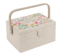 Hobbygift Couture Boîte ( M): Brodé : My - Rangement - Cadeau - Plateau -handle