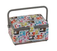 Hobbygift Couture Boîte (M) - Rectangle - Machines à Coudre Panier Stockage