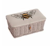 HobbyGift Petite Boîte À Couture - Panier Tissé - Lin Abeille