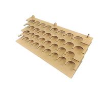 HobbyHold Étagère à Peinture 34 Trous 36mm - Rangement Modélisme Bois