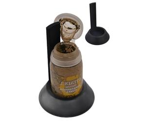 HobbyHold Support pour Peintures Citadel - Modélisme Warhammer en Bois | Avec blocage du couvercle, base stable et gain de place - idéal pour figurines, miniatures et loisirs créatifs