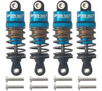 HobbyMarking Amortisseur d'huile en aluminium pour voiture télécommandée 52 mm réglable pour Tamiya M-03 / M-04 / M-05 / M-06 / MF-01X M-Chassis