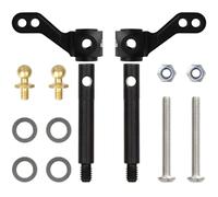 HobbyMarking Ensemble de bras de phalange avant droit en aluminium pour Tamiya CW-01 Chassis Lunch Box/Grasshopper Hop-Up Pièces de mise à niveau