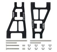 HobbyMarking Ensemble de bras de suspension inférieurs avant en aluminium pour échelle 1/10 Tamiya DT-02 DT-03 Chassis RC Buggy Car Upgrades Parts
