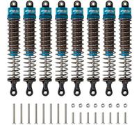 HobbyMarking Lot de 8 amortisseurs d'huile en aluminium pour Tamiya Bullhead Super Clod Buster