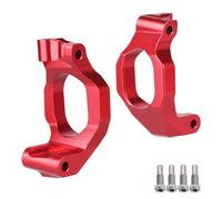 Hobbypark Blocs de roulettes en aluminium pour les améliorations Traxxas Maxx WideMaxx, compatibles avec V1 ou V2 Maxx, pièces de rechange de 8932