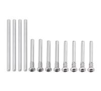 HobbyPark Lot de 12 goupilles de suspension complètes pour traxxas Slash 1/10 4x4, camion à court court, voiture télécommandée, pièces de rechange 6834