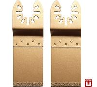 Hobbypower24© Lot de 2 lames de scie plongeante en métal dur pour outil multifonction Bosch PMF 180 E/PMF 190 E/PMF 10,8 LI