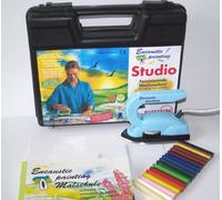 Hobbyring - Peinture À La Cire Encaustique Studio - Fascinant Kit De Peinture À La Cire, Traditionnel, Unisex, Adulte, Taille Unique, Coffre Pratique, Toutes Saisons