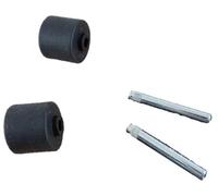 HobbyTech 2 Roulettes intermédiaires SS2230002509 pour Aspirateur Balai compatible Rowenta X-FORCE FLEX RH9811WO / RH98A0WO / RH9958WA