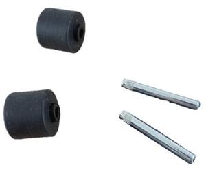 HobbyTech 2 Roulettes intermédiaires SS2230002509 pour Aspirateur Balai compatible Rowenta X-FORCE FLEX RH9811WO / RH98A0WO / RH9958WA