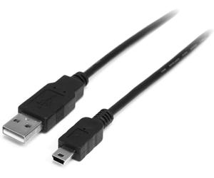 HOBBYTECH Câble USB Type A mâle vers Mini USB 1 mètre - Noir