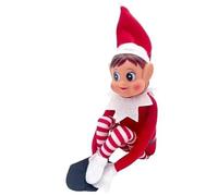 HOBBYTECH Lutin Farceur de Noël Elfie, Fille Articulé, Farceur de Noel