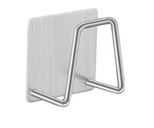 HobbyTech Porte éponge adhésif en inox pour cuisine, évier, étagère