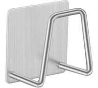 HobbyTech Porte éponge adhésif en inox pour cuisine, évier, étagère lot de 5