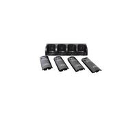 Hobbytech - quadruple chargeur pour wiimote avec 4 batteries - noir