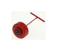 Bouchon de réservoir RSRT900609 pour nettoyeur vapeur Rowenta - Clean/Steam RY7557WH/4Q0 / RY7535WH/4Q0 Rouge