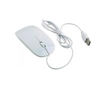 HobbyTech Souris d'ordinateur Filaire en USB - Blanc