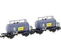 Hobbytrain H24831 Lot de 2 wagons-citernes légers VTG/Shell de la DB