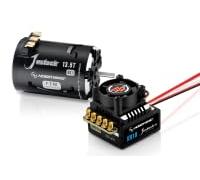 Hobbywing XeRun Justock Combo G3S + 13.5T G2.1 3200KV x 1:10 38020371 Modélisme