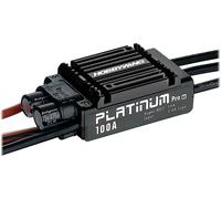 Hobbywing Platinum Pro 100A V3 Régulateur brushless pour avion Charge admissible (max.): 150 A