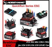 Hobbywing QuicRun ESC sans balais WP 16BL30 10BL60 8BL150 10BL120 Mini 24 25A 30A 60A 120A 150A pour voiture RC 1/24 1/18 1/16 1/10 1/8 WP 10BL60 60A T