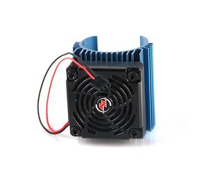 Hobbywing Refroidisseur moteur avec ventilateur 60 mm position du ventilateur: positionné au centre Convient pour moteur: moteurs ø 44 mm