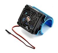 Hobbywing Refroidisseur moteur avec ventilateur Convient pour moteur: moteur électrique 540 bleu métal